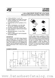 LD1086D2M28 datasheet pdf ST Microelectronics