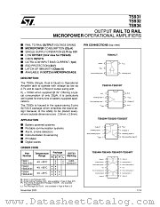 TS931BIDT datasheet pdf ST Microelectronics