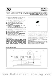 LD2982BM50R datasheet pdf ST Microelectronics