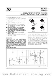 KD1084ADT25R datasheet pdf ST Microelectronics