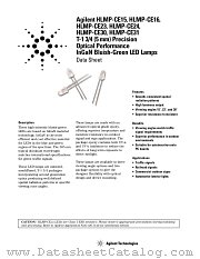HLMP-CE30-N0000 datasheet pdf Agilent (Hewlett-Packard)
