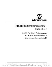 PIC18F8525T-I/PT datasheet pdf Microchip