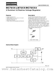 MC7809ACTBU datasheet pdf Fairchild Semiconductor