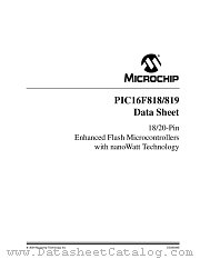 PIC16LF819-I/SO datasheet pdf Microchip