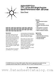 HLMP-CB26-SV000 datasheet pdf Agilent (Hewlett-Packard)