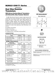 MUN5230DW1T1 datasheet pdf ON Semiconductor