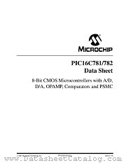 PIC16LC782-I/SS datasheet pdf Microchip