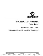 PIC16F628A-E/ML datasheet pdf Microchip