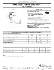 MMSZ4692 datasheet pdf General Semiconductor