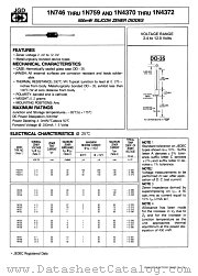 1N759D datasheet pdf Jinan Gude Electronic Device