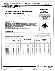 1SMB5932A datasheet pdf Motorola