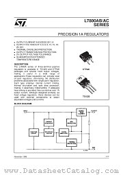 L7812ABD2T datasheet pdf SGS Thomson Microelectronics