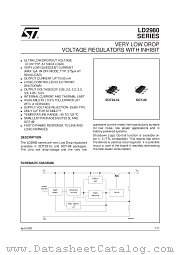 LD2980ABU28TR datasheet pdf SGS Thomson Microelectronics