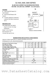 GL2502 datasheet pdf TRANSYS Electronics Limited