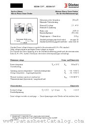 BZX84C13 datasheet pdf Diotec Elektronische
