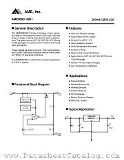 AME8811KEFT datasheet pdf Analog Microelectronics
