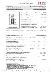 TGL41-18 datasheet pdf Diotec Elektronische