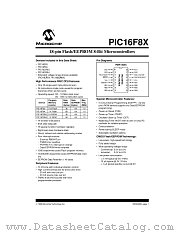 PIC16CR83A-04I/SO datasheet pdf Microchip