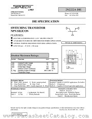 2N2222ADC datasheet pdf Microsemi
