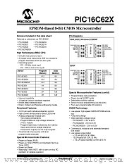 PIC16CR620A-04I/JW datasheet pdf Microchip