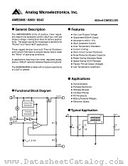 AME8842OEHA datasheet pdf Analog Microelectronics