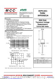 5KP15CA datasheet pdf Micro Commercial Components