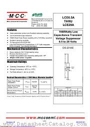 LCE11A datasheet pdf Micro Commercial Components