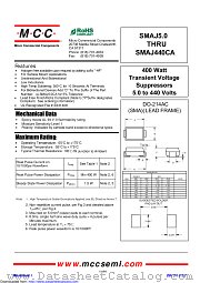 SMAJ78CA datasheet pdf Micro Commercial Components