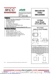 SMAJ5949B datasheet pdf Micro Commercial Components