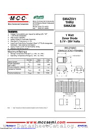 SMAZ16 datasheet pdf Micro Commercial Components