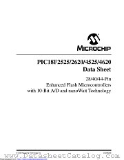 PIC18F2620-I/SPREL datasheet pdf Microchip