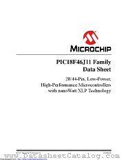 PIC18F46J11T-I/PT datasheet pdf Microchip