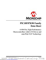 PIC18F87K90T-I/PTRSL datasheet pdf Microchip