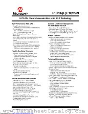 PIC16F1825T-E/STVAO datasheet pdf Microchip