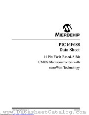 PIC16F688T-I/SL datasheet pdf Microchip