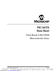 PIC16F57-I/SP datasheet pdf Microchip
