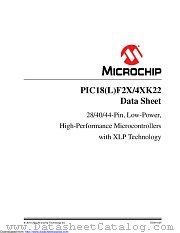 PIC18F46K22-E/ML datasheet pdf Microchip