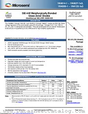 1N4118C-1E3 datasheet pdf Microsemi