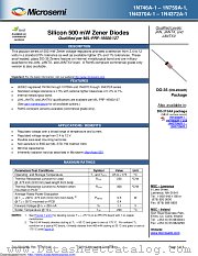 1N753A-1E3 datasheet pdf Microsemi