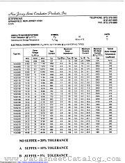 1N3329A datasheet pdf New Jersey Semiconductor