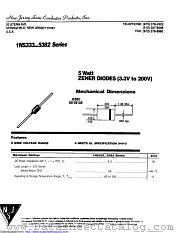 1N5378C datasheet pdf New Jersey Semiconductor