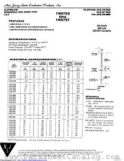 1N5746C datasheet pdf New Jersey Semiconductor