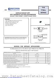 SMAJ40CA datasheet pdf Rectron Semiconductor