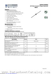 BZW04-33B datasheet pdf Taiwan Semiconductor