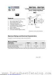 ZM4746A datasheet pdf Taiwan Semiconductor