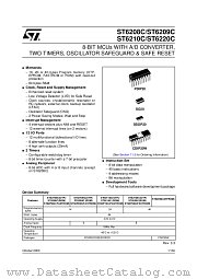 ST6220BD6/OTP datasheet pdf ST Microelectronics