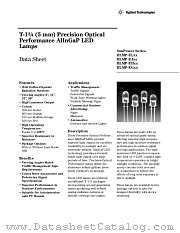 HLMP-EJ17 datasheet pdf Agilent (Hewlett-Packard)