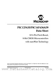 PIC12F635TI/STQTP datasheet pdf Microchip