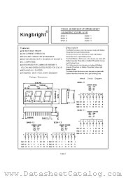 BC56-12YWA datasheet pdf Kingbright Electronic