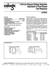 CLM2815AT-5.0 datasheet pdf Calogic